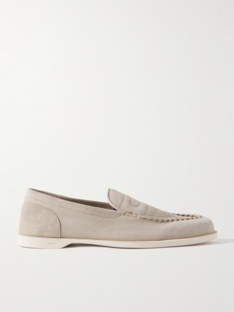 John Lobb Pace Suede Loafers