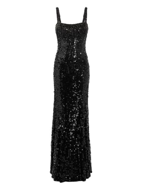 JENNY PACKHAM Mirabeau sequin-embellished maxi dress