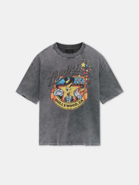 AMIRI AMIRI HIGH LION SKATER TEE | REVERSIBLE