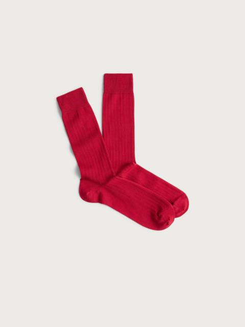 J.CREW Ribbed dress socks