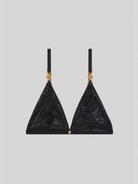 VERSACE Crystal-Embellished Bralette