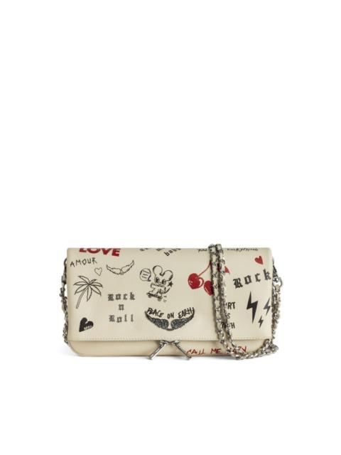 Zadig & Voltaire Rock Love clutch bag