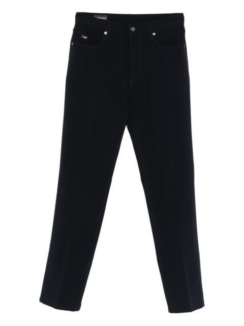 EMPORIO ARMANI logo-detail trousers