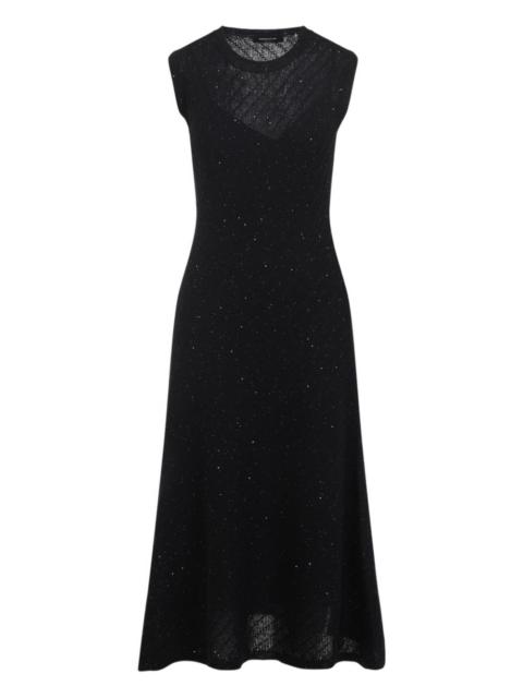 FABIANA FILIPPI sparkle-embellished sleeveless dress
