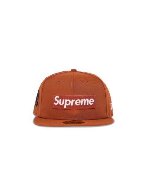 Supreme Supreme x MLB Teams Box Logo New Era 'Burnt Orange - Detroit'