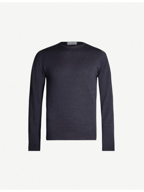 JOHN SMEDLEY Lundy Crewneck Wool Jumper
