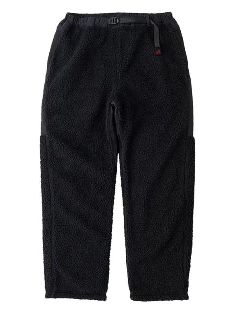 GRAMICCI sherpa-effect belted trousers