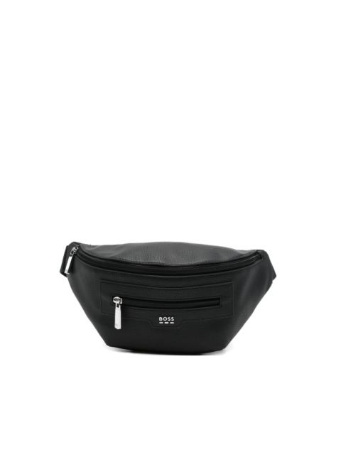 BOSS zip logo belt bag