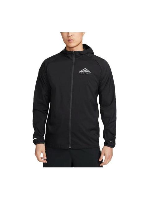 Nike Trail Aireez Lightweight Trail Running Jacket 'Black' DX6884-010