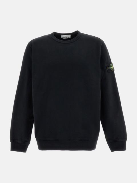 Stone Island CREWNECK SWEATSHIRT IN BRUSHED COTTON