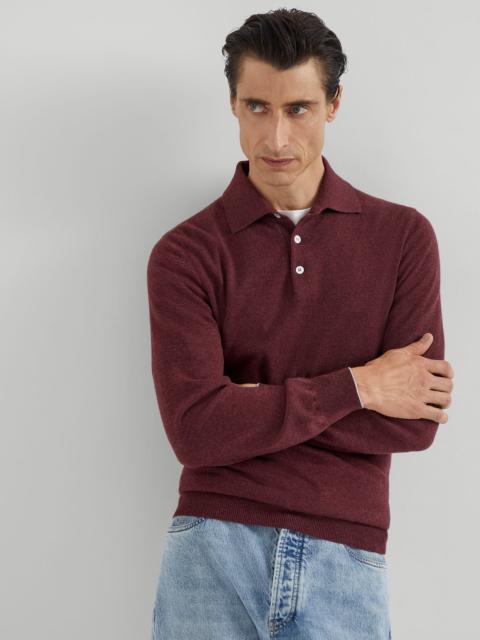Brunello Cucinelli Cashmere polo-style sweater
