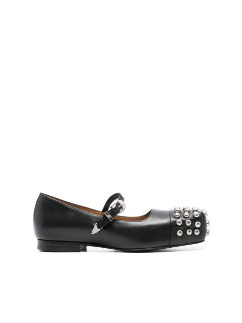 TOGA PULLA stud-detail ballet flats
