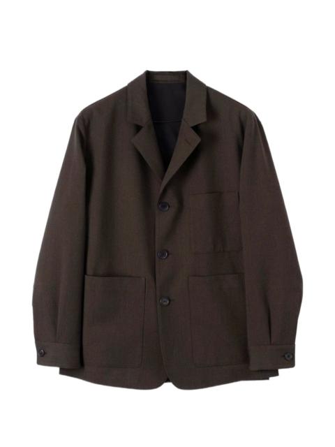 MARGARET HOWELL shirt cuff blazer