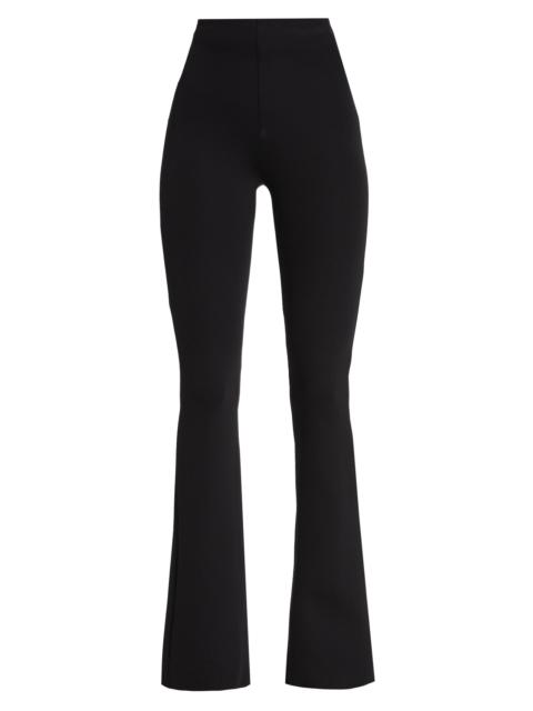 commando Women's Neoprene Flare Pants - Black