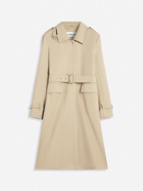 Lanvin CAPE STYLE TRENCH COAT