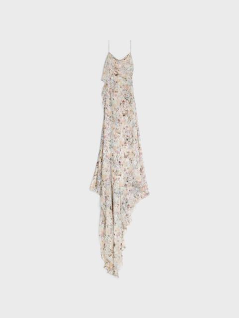 CELINE lingerie dress in silk muslin