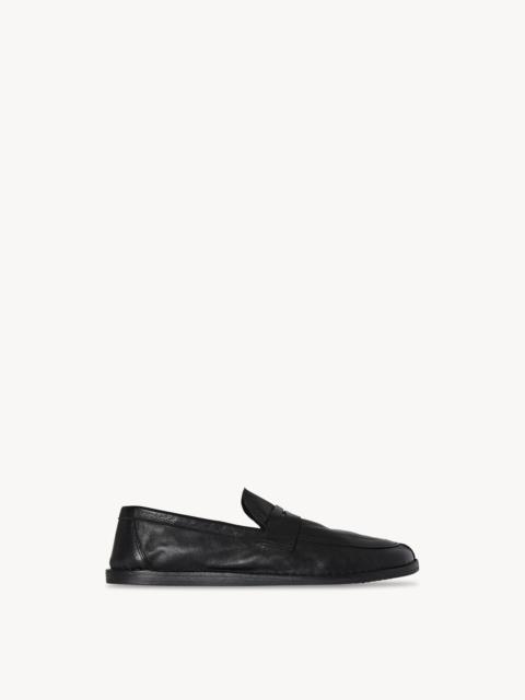 The Row Cary Loafer in Leather