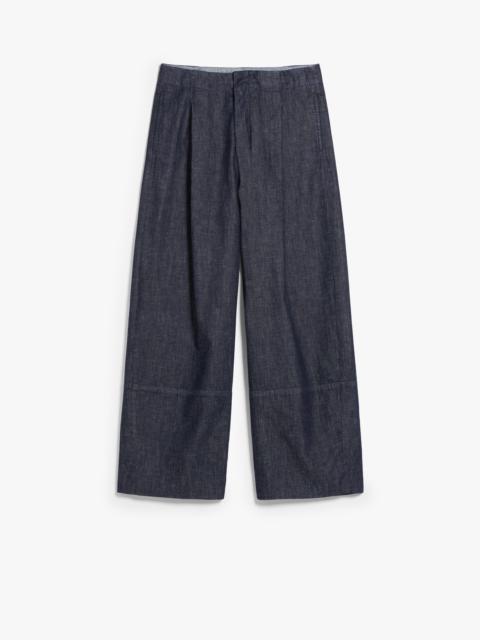 Max Mara SAMANTHA Barrel-leg denim trousers