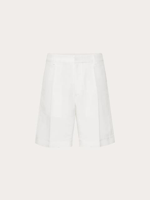 Valentino SILK FAILLE BERMUDA SHORTS