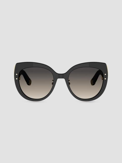 Dior Women's New Dior R1U 54MM Butterfly Sunglasses - Black Grey