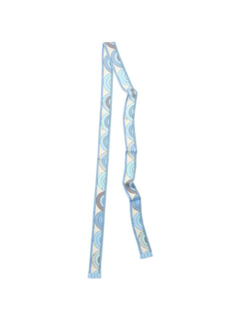 PUCCI abstract-print thin scarf