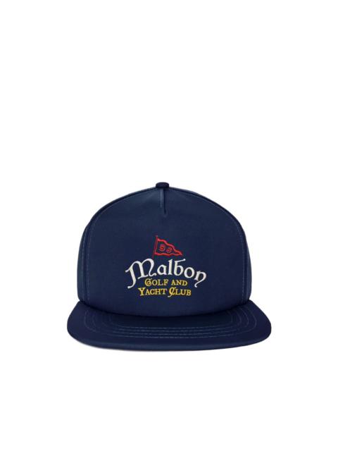 malbon logo-embroidered baseball cap