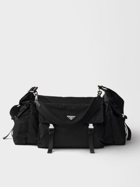 Prada Prada Explore Re-Nylon and leather duffel bag