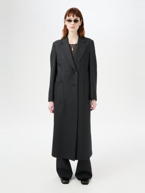 Our Legacy Reef Coat Premium Charcoal Office Wool