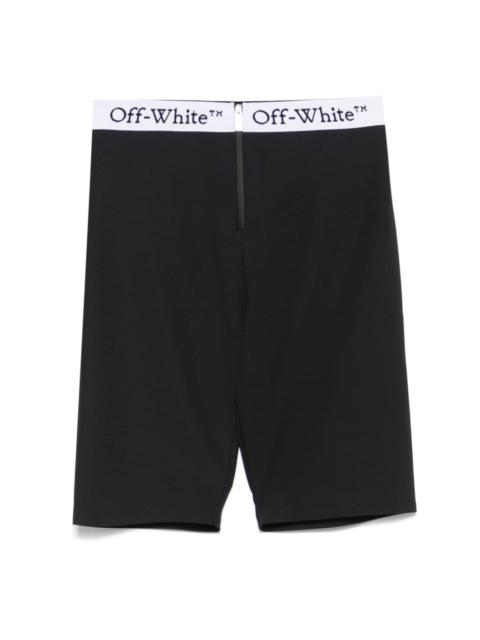 Off-White Off-White Lycra Logo Band Shorts | baltini
