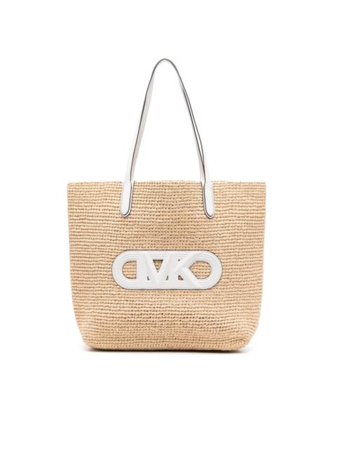 MICHAEL KORS large Eliza interwoven tote bag