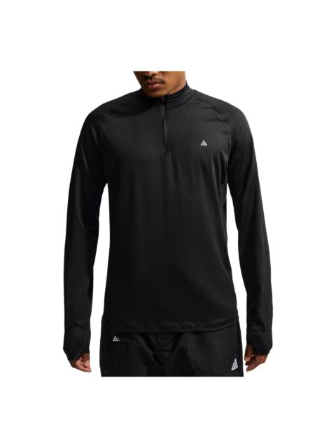Nike Nike x ACG Wildsee Dri-FIT 1 4-Zip T-Shirt 'Black Summit White' IM4223-010
