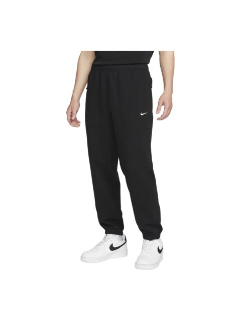 Nike Nike Solo Swoosh 프랑스 Terry Trousers '블랙' DX0816-010