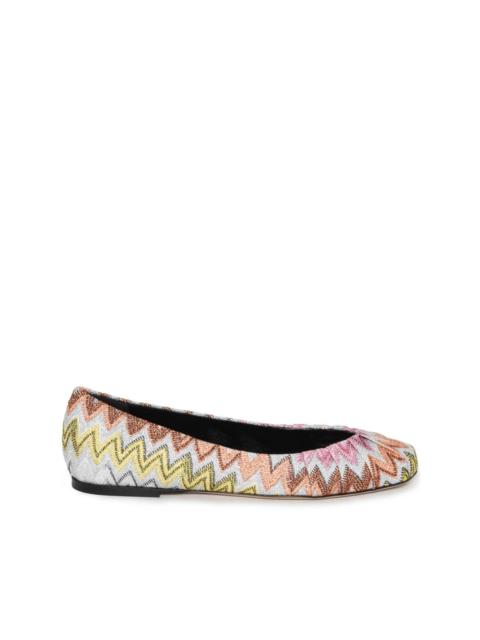 Missoni Iris ballerina shoes
