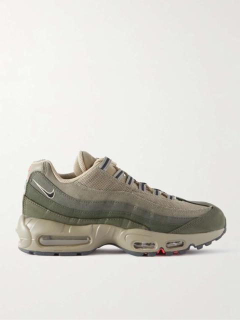 Air Max 95 Suede and Mesh Sneakers