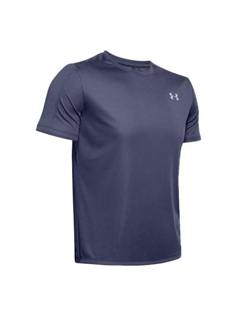 Under Armour Men's Under Armour Speed Stride Running Sports Short Sleeve Blue 1326564-497