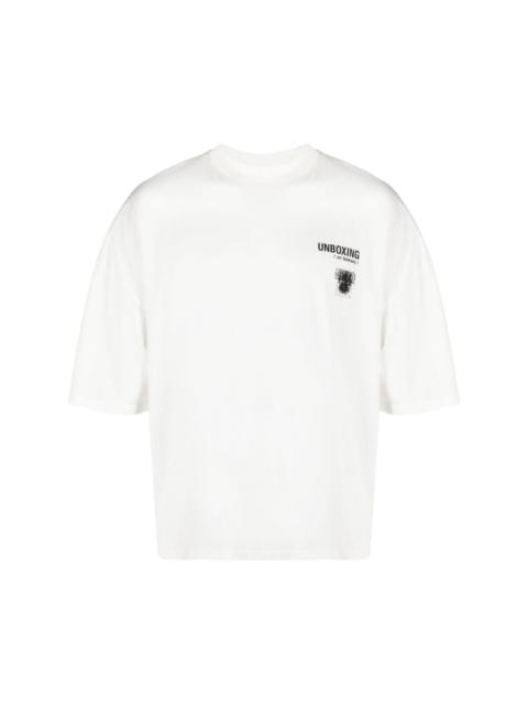HENRIK VIBSKOV Unboxing Big organic cotton T-shirt