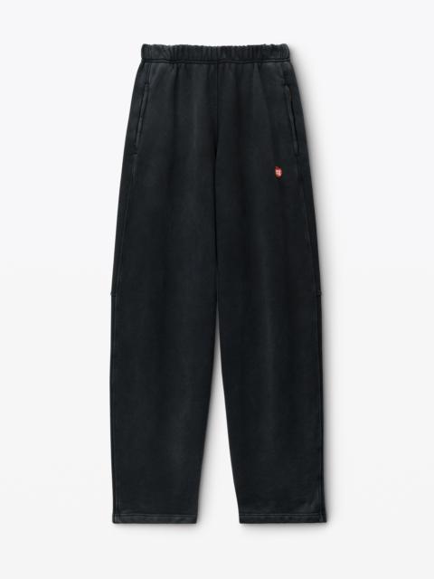 Alexander Wang High Waisted Sweatpant in Classic Terry