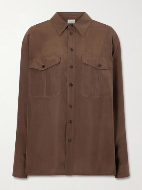 SAINT LAURENT Silk Habotai Shirt