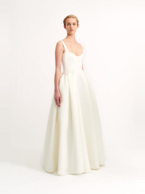EMILIA WICKSTEAD Diamond Bridal Dress in Ivory Genzianella