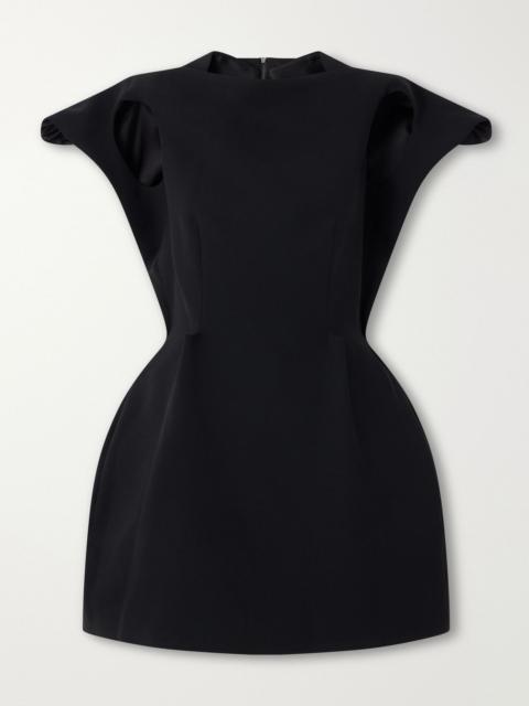 MATICEVSKI Forge crepe mini dress Black