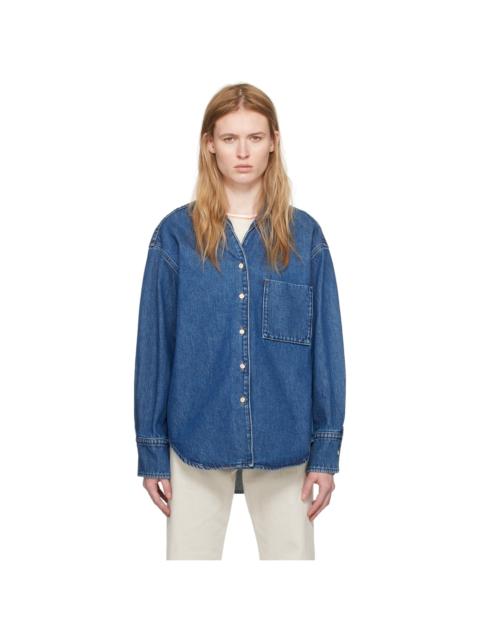 BITE Studios Blue Collar Denim Shirt