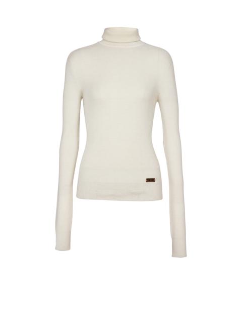 Balmain Knitted turtleneck jumper