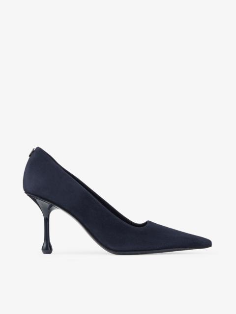JIMMY CHOO Ixia 80
Marine Suede Pumps