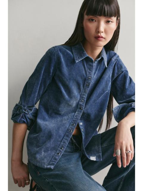 FREE PEOPLE We The Free Benny Corduroy Button Down Shirt