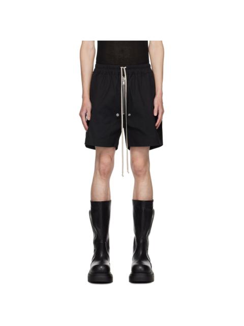 Rick Owens Black Porterville Bela Boxers Shorts