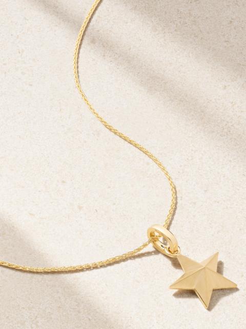 MARIE LICHTENBERG Star 18-karat Gold Necklace