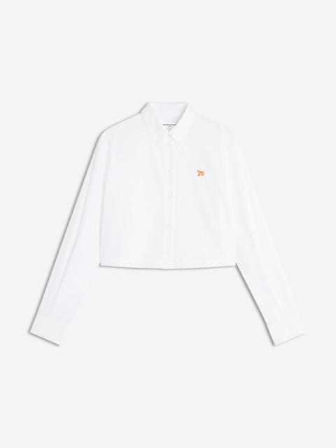 Maison Kitsuné BABY FOX CROPPED SHIRT