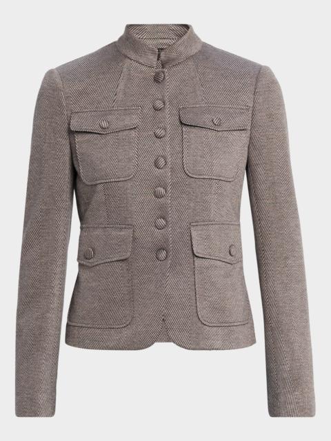 rag & bone Mercer Slim Houndstooth Blazer