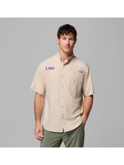 Columbia Men's Collegiate PFG Tamiami Short Sleeve Shirt - LSU