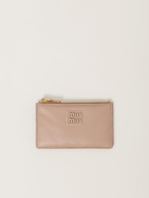 Miu Miu Leather envelope wallet